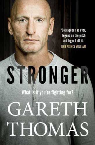 STRONGER book cover by Gareth Thomas